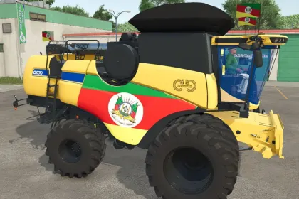 Комбайн New Holland CH7 (Rio Grande Do Sul) для Farming Simulator 25 — 3