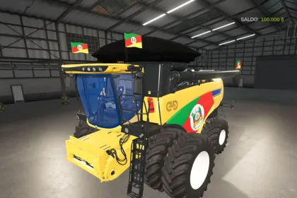 Комбайн New Holland CH7 (Rio Grande Do Sul) для Farming Simulator 25 — 4