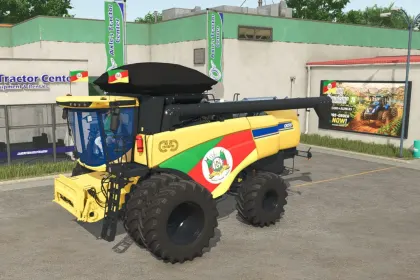 Комбайн New Holland CH7 (Rio Grande Do Sul) для Farming Simulator 25 — 5