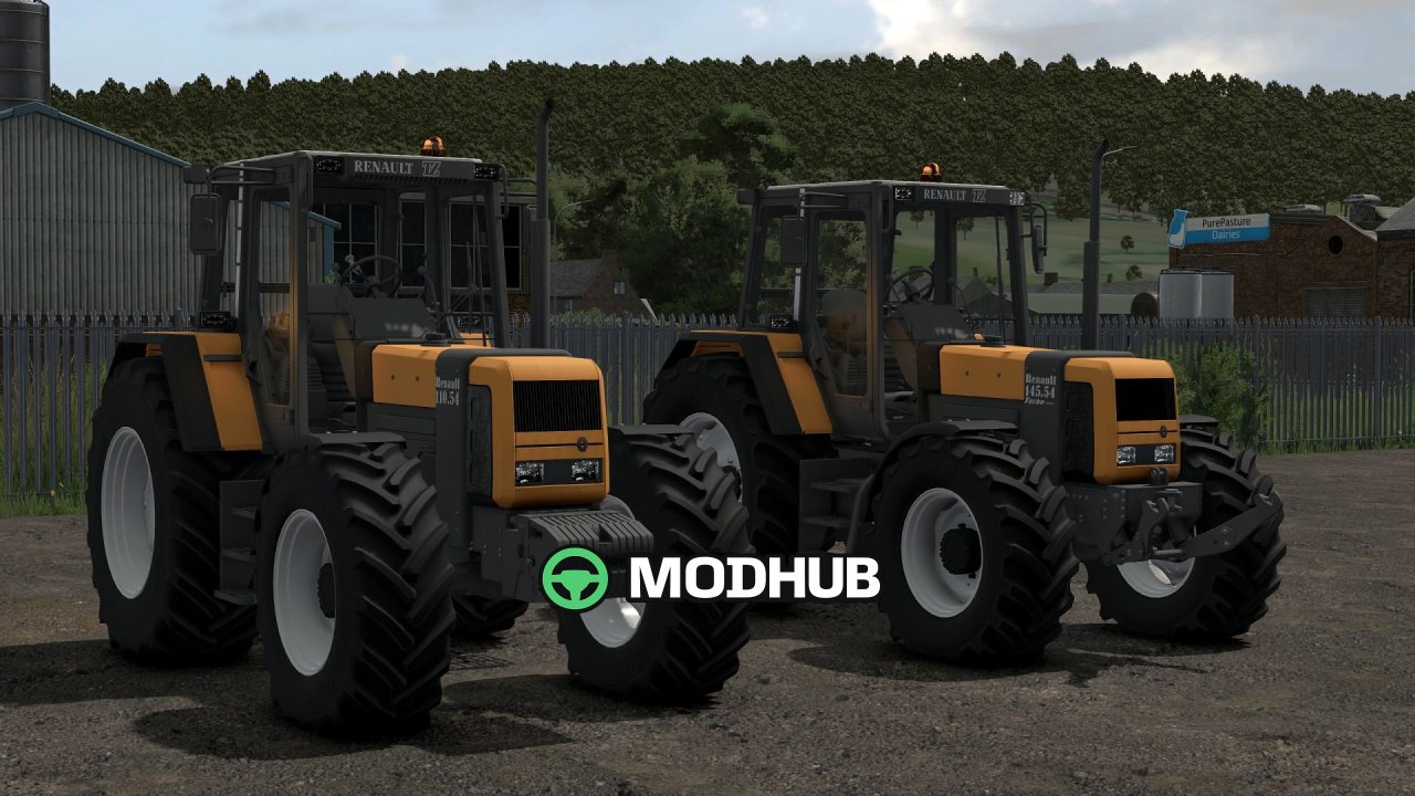 Трактор Renault TZ Edit V1.0 для FS25