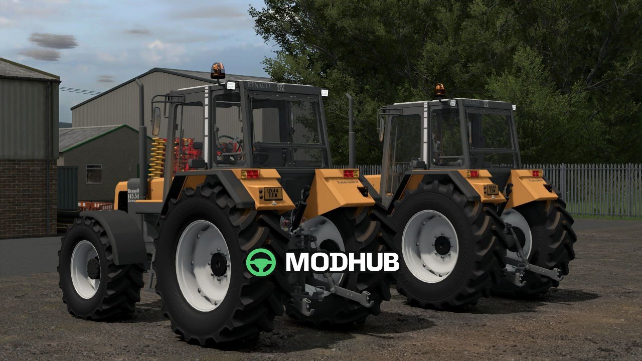 Трактор Renault TZ Edit V1.0 для FS25