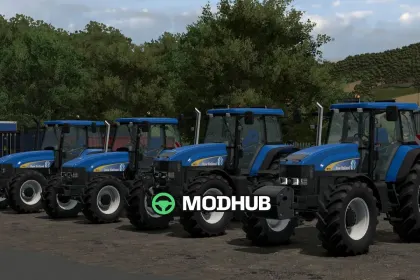 Трактор New Holland TM Pack Edit V1.0 для FS25