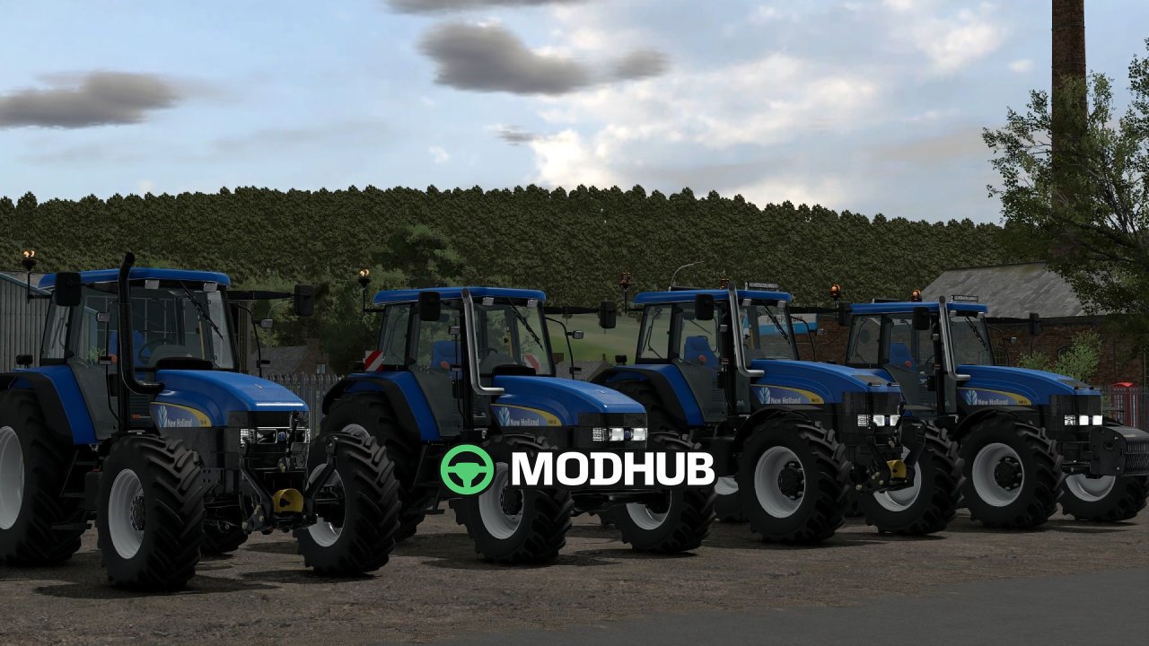 Трактор New Holland TM Pack Edit V1.0 для FS25