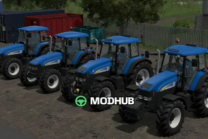 Трактор New Holland TM Pack Edit V1.0 для FS25 — 3