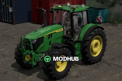Трактор John Deere 6145M Medium Frame V1.0 для FS25