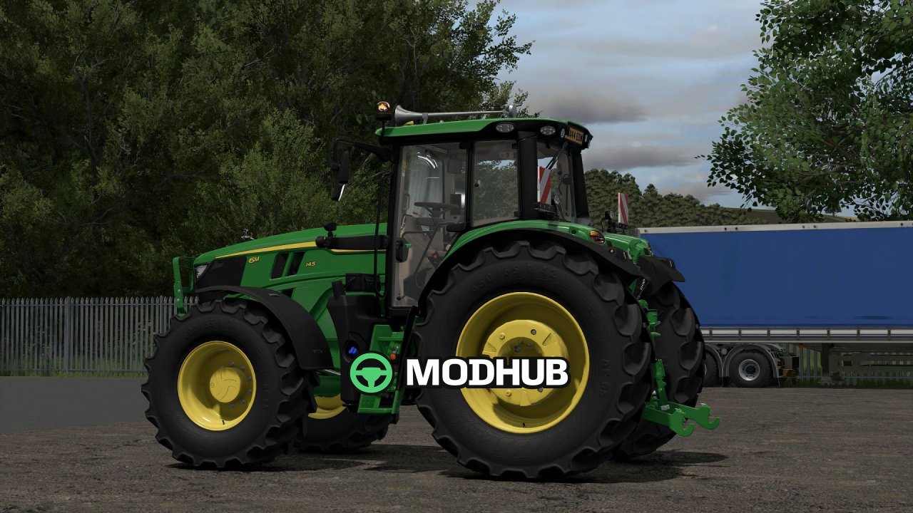 Трактор John Deere 6145M Medium Frame V1.0 для FS25