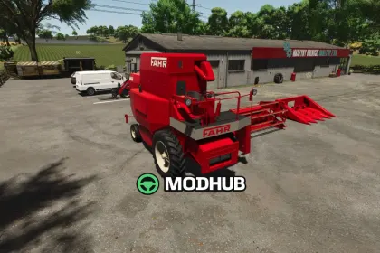 Комбайн Fahr M66 V1.0 для FS25