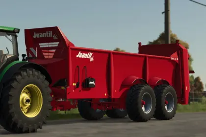 Ефективний Розкидач Гною Jeantil EVR 23-16 EPAN6 для Швидкого Удобрення Полів у FS25