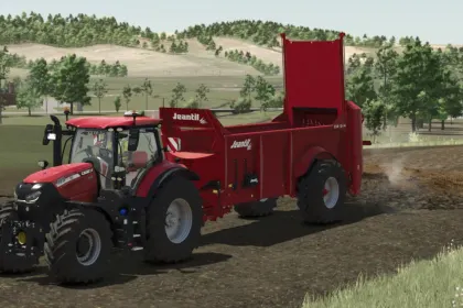 Ефективний Розкидач Гною Jeantil EVR 23-16 EPAN6 для Швидкого Удобрення Полів у FS25