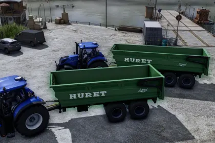 Пак причепів Huret Legend Pack для Farming Simulator 25 — 2