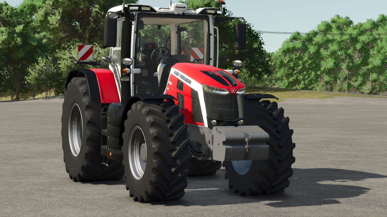 Трактор Massey Ferguson 8S Edit для Farming Simulator 25