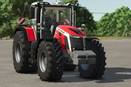 Трактор Massey Ferguson 8S Edit для Farming Simulator 25 — 2