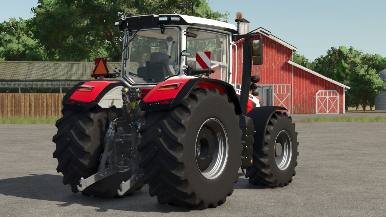 Трактор Massey Ferguson 8S Edit для Farming Simulator 25