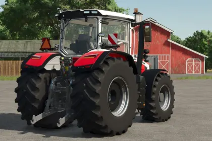 Трактор Massey Ferguson 8S Edit для Farming Simulator 25 — 3