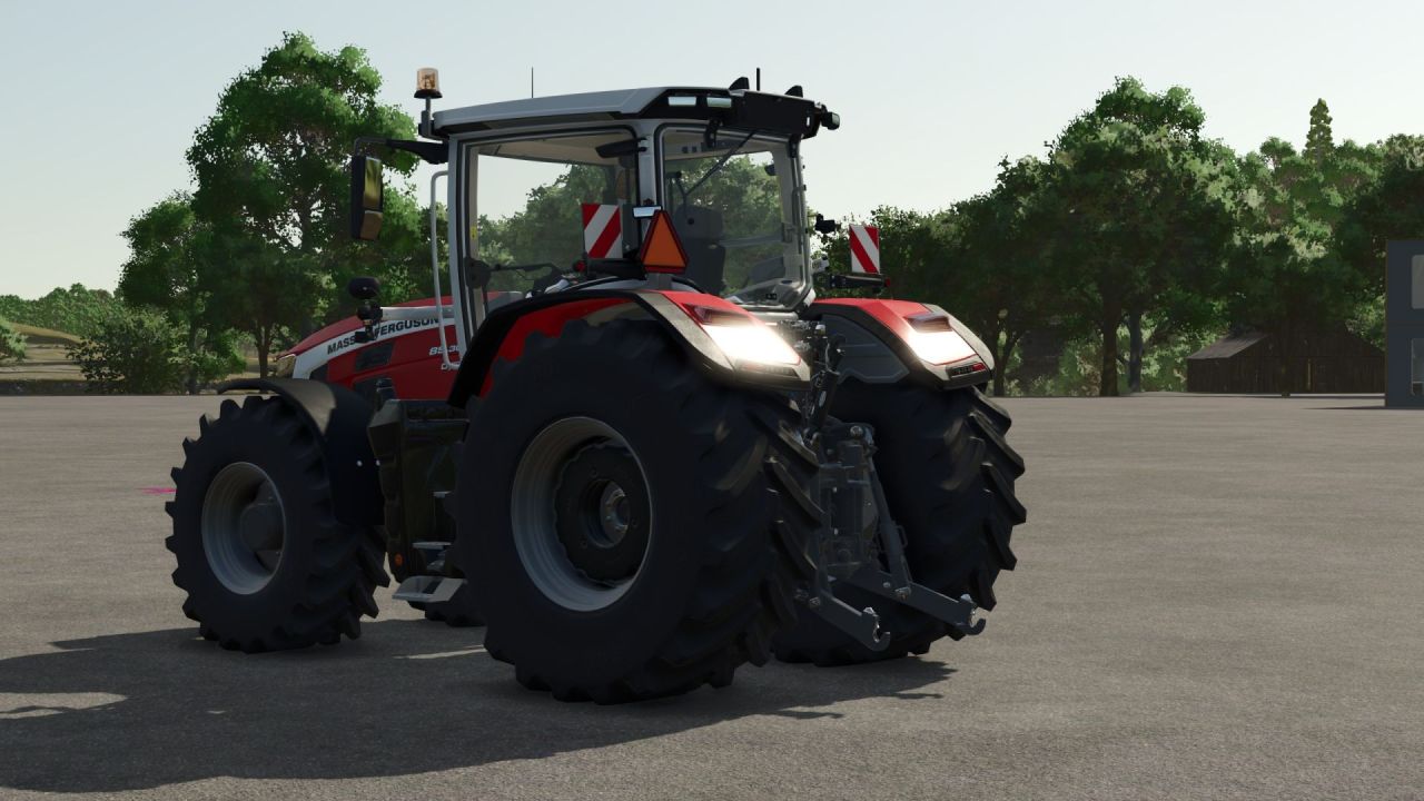 Трактор Massey Ferguson 8S Edit для Farming Simulator 25
