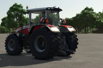 Трактор Massey Ferguson 8S Edit для Farming Simulator 25 — 4