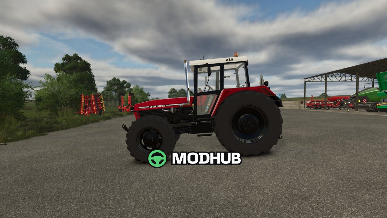 Трактор Zetor ZTS 16245 Real Sounds Edit V1.0 для FS25
