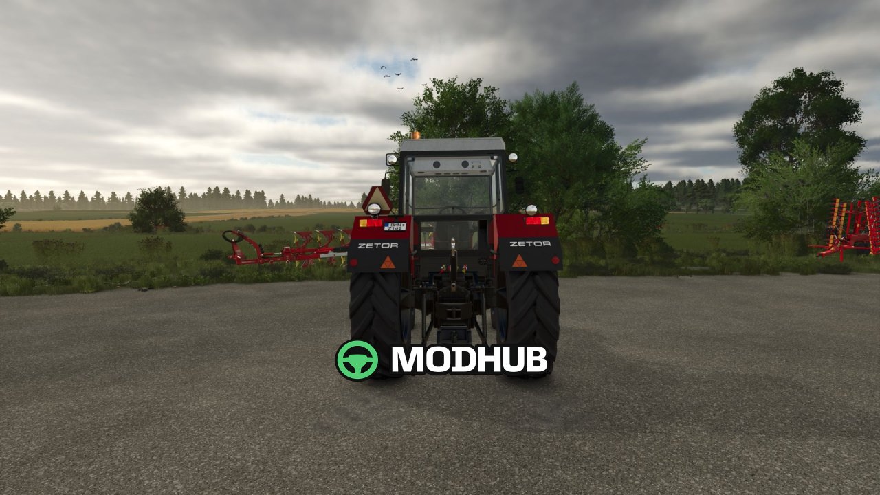 Трактор Zetor ZTS 16245 Real Sounds Edit V1.0 для FS25