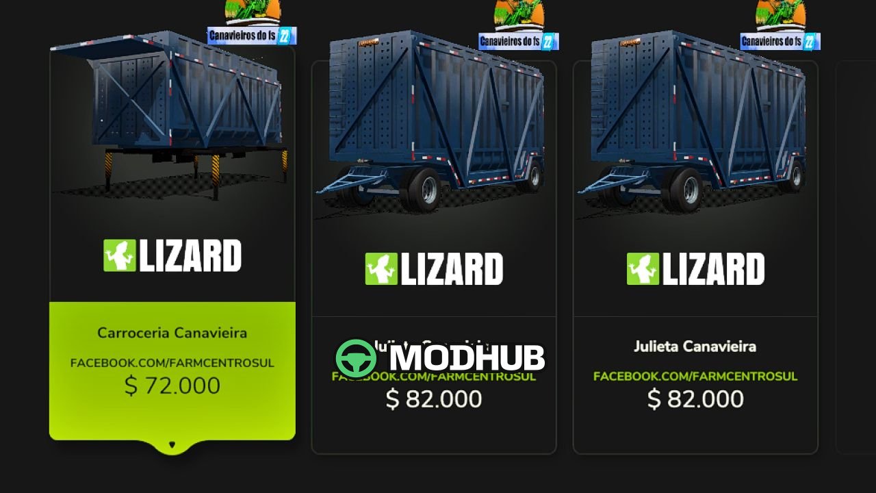 Причіп Sugarcane Trailer v1.0 для FS25