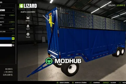 Причіп Sugarcane Trailer v1.0 для FS25 — 3
