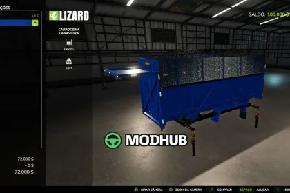 Причіп Sugarcane Trailer v1.0 для FS25 — 5