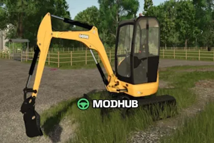 Мініекскаватор John Deere 35C ZTS для FS25