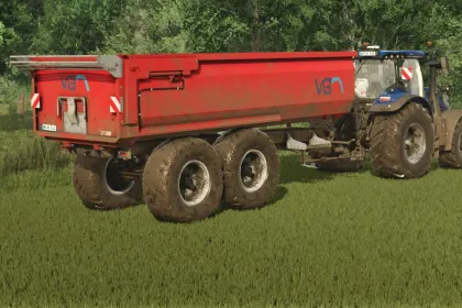 Niezawodny Wywrotka Van Ginkel Machines LK 22 (VGM LK22) do Farming Simulator 25 — 1