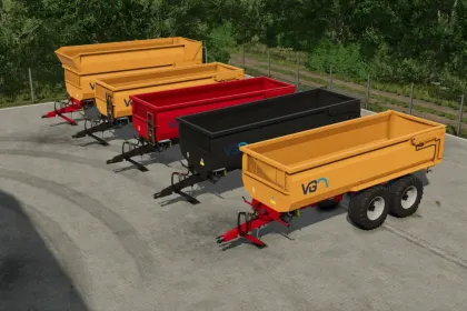 Niezawodny Wywrotka Van Ginkel Machines LK 22 (VGM LK22) do Farming Simulator 25 — 2