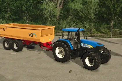 Niezawodny Wywrotka Van Ginkel Machines LK 22 (VGM LK22) do Farming Simulator 25 — 3
