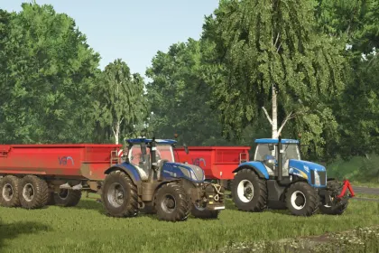 Niezawodny Wywrotka Van Ginkel Machines LK 22 (VGM LK22) do Farming Simulator 25 — 4