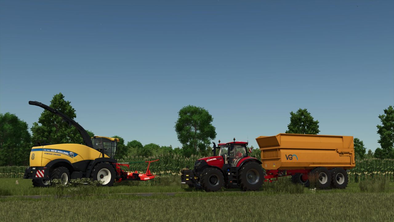 Niezawodny Wywrotka Van Ginkel Machines LK 22 (VGM LK22) do Farming Simulator 25
