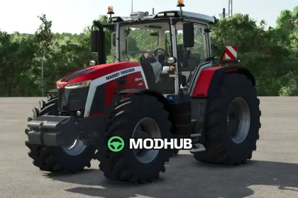 Трактор Massey Ferguson 8S Edit V1.0 для FS25