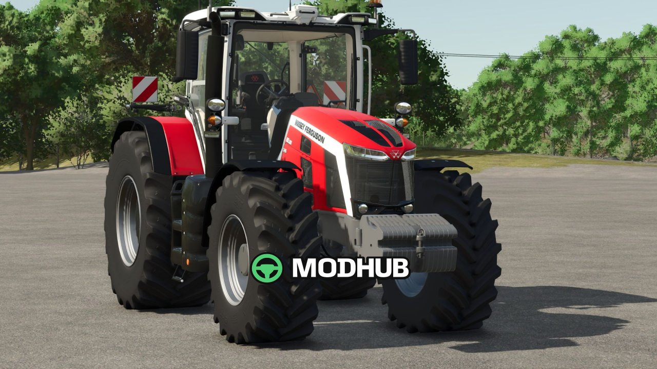 Трактор Massey Ferguson 8S Edit V1.0 для FS25