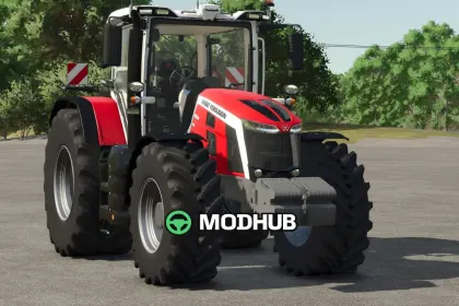 Трактор Massey Ferguson 8S Edit V1.0 для FS25 — 2