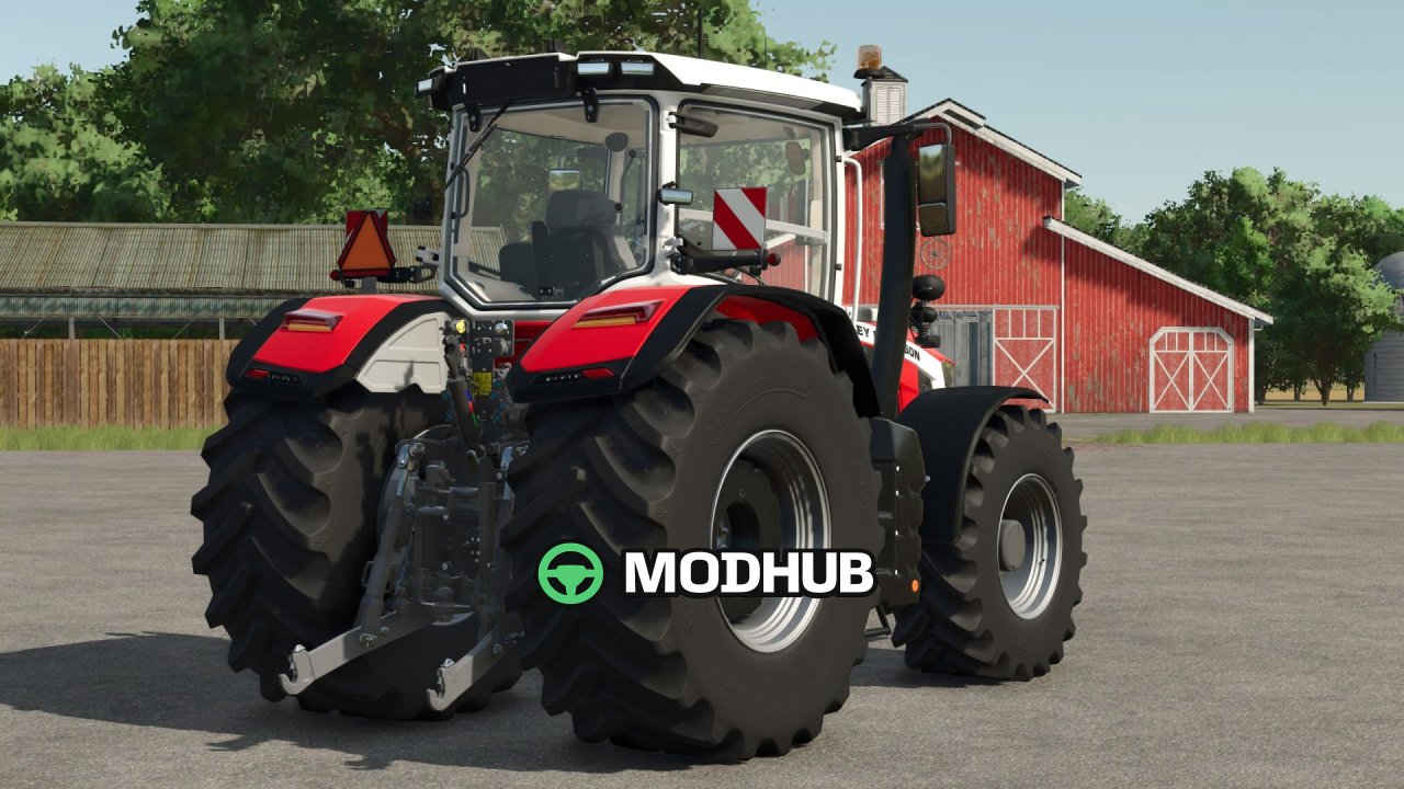 Трактор Massey Ferguson 8S Edit V1.0 для FS25