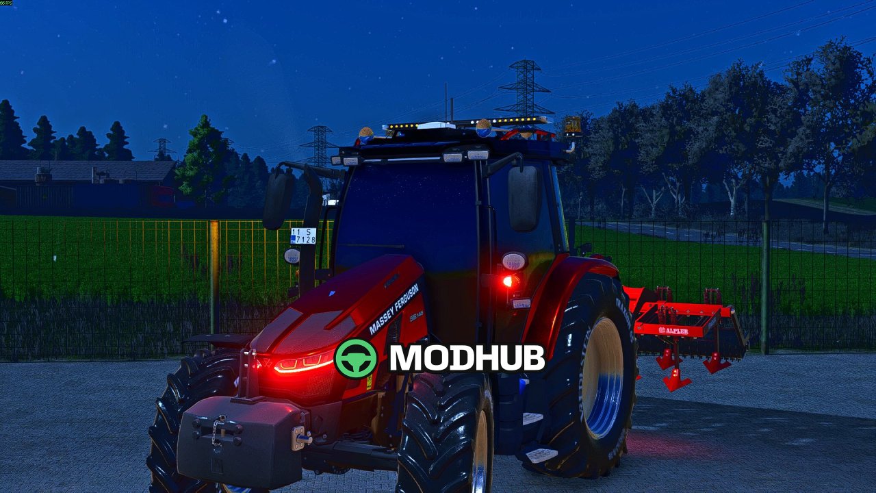 Трактор Massey Ferguson 5S 2023 Edit v1.0 для FS25