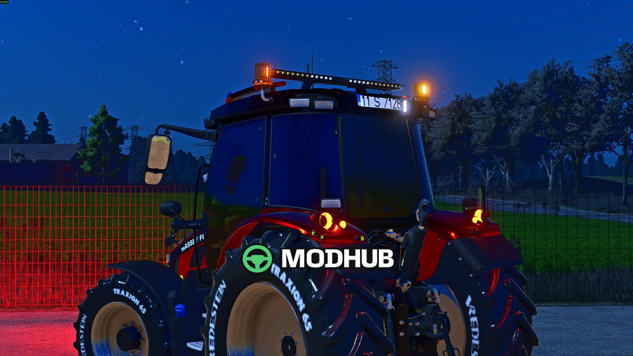 Трактор Massey Ferguson 5S 2023 Edit v1.0 для FS25