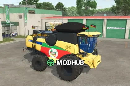 Комбайн New Holland CH7 (Rio Grande Do Sul) v1.0 для FS25