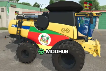 Комбайн New Holland CH7 (Rio Grande Do Sul) v1.0 для FS25 — 3