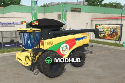 Комбайн New Holland CH7 (Rio Grande Do Sul) v1.0 для FS25 — 5