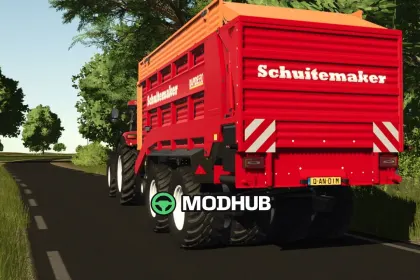 Причіп Schuitemaker Rapide 580V Tandem V1.0 для FS25