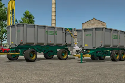 Ефективний Пак Причепів Camara Stainless Tipping Trailer Pack для Винограду у FS25
