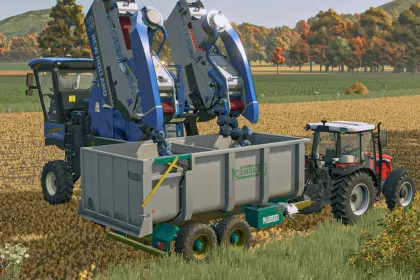 Ефективний Пак Причепів Camara Stainless Tipping Trailer Pack для Винограду у FS25