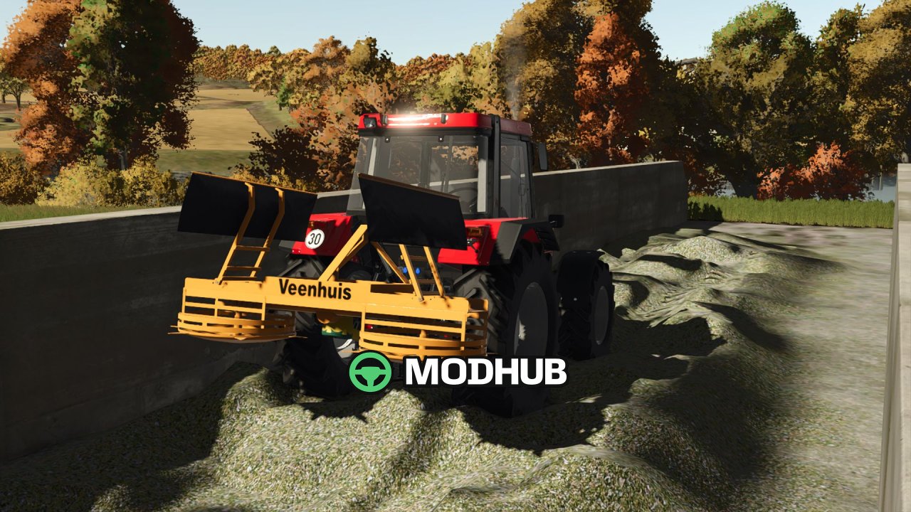 Розкидач силосу Veenhuis Silage distributor V1.0 для FS25