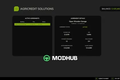 Система фінансування AgriCredit Solutions V1.0 для FS25 — 3