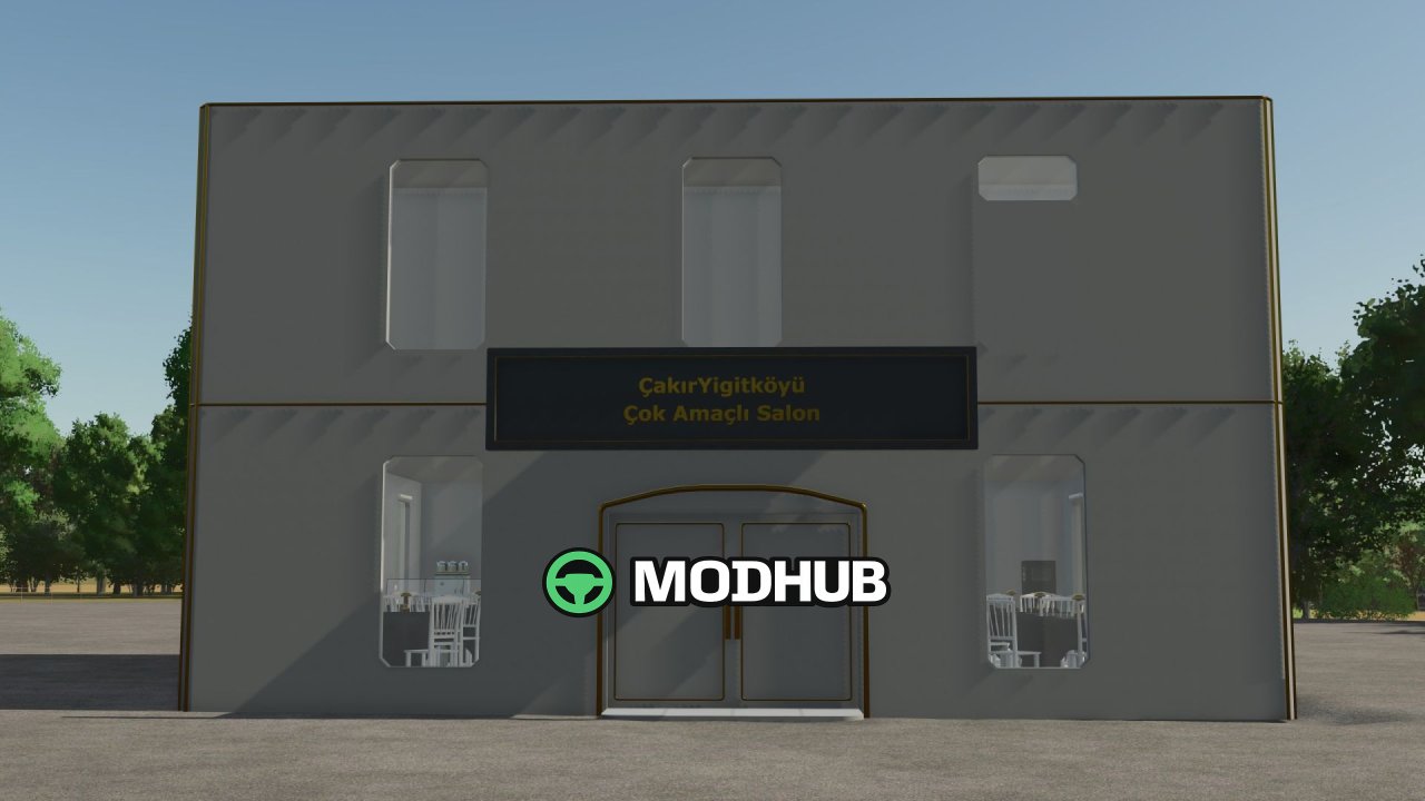 Багатофункціональний зал V1.0 для FS25