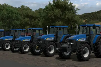 Пак тракторів New Holland TM 125-155 і TM 175-190 для Farming Simulator 25