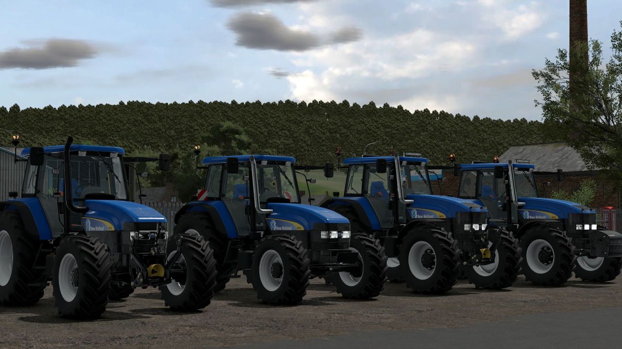 Пак тракторів New Holland TM 125-155 і TM 175-190 для Farming Simulator 25