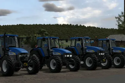 Пак тракторів New Holland TM 125-155 і TM 175-190 для Farming Simulator 25 — 2