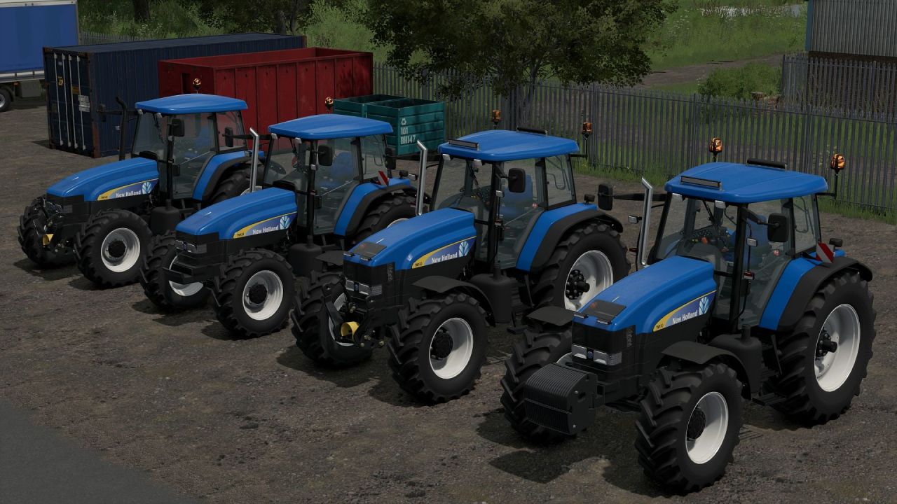 Пак тракторів New Holland TM 125-155 і TM 175-190 для Farming Simulator 25